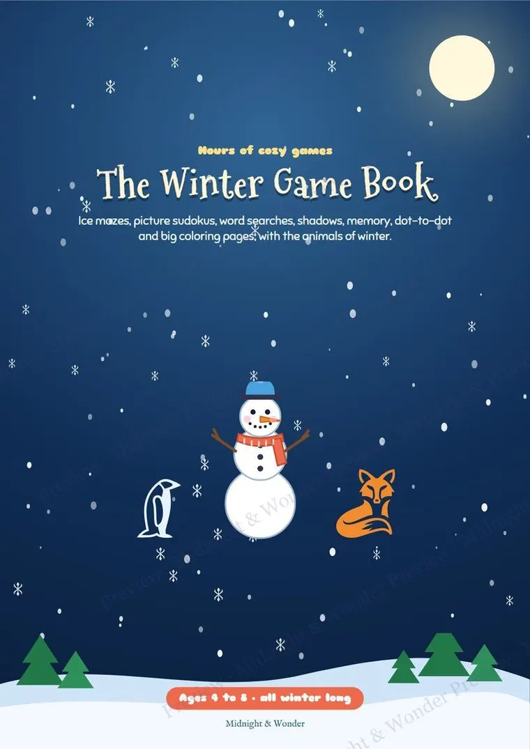 The Winter Box printable · Page preview 1 of 10