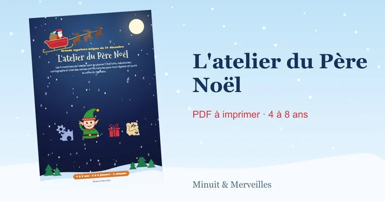 L'atelier du Père Noël : L'atelier du Père Noël