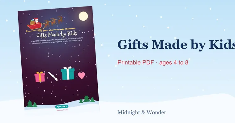Gifts Made by Kids : Gifts Made by Kids
