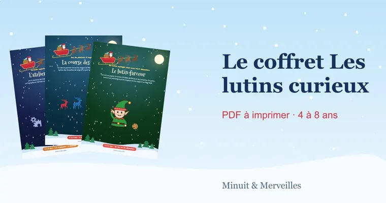 Le coffret Les lutins curieux : Le coffret Les lutins curieux