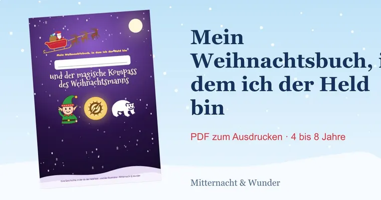 Mein Weihnachtsbuch, in dem ich der Held bin : Mein Weihnachtsbuch, in dem ich der Held bin