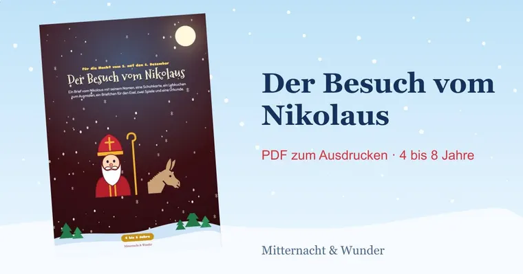 Der Besuch vom Nikolaus : Der Besuch vom Nikolaus